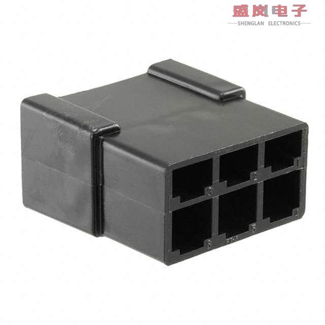 原装正品1-480282-0[CONN MALE TAB HSG 0.25 6POS BLK]