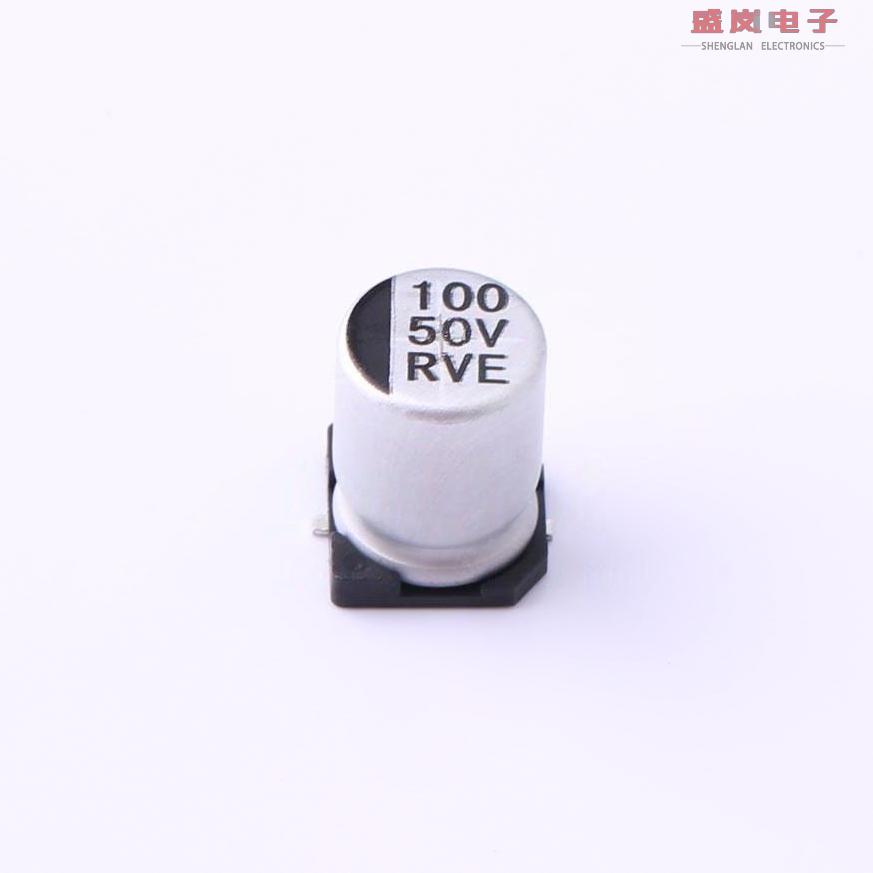 原装正品RVE1H101M0810[贴片铝电解电容 20% - 50V 100