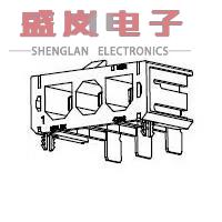 原装正品172043-0301[电源到板 Super-Sabre R/A Hdr 3