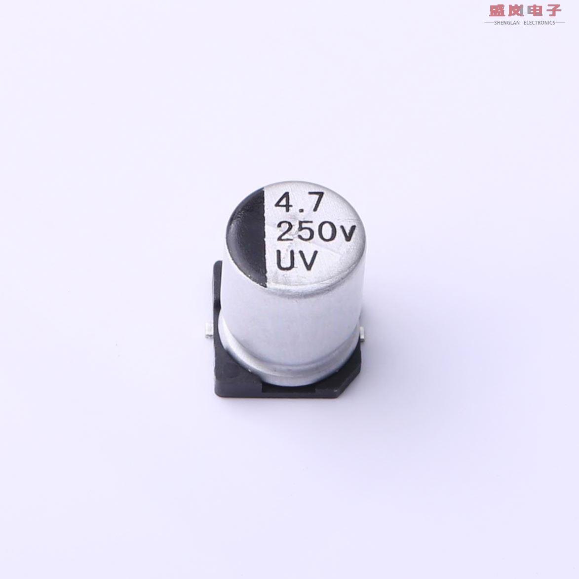 原装正品UV2E4R7M0810[贴片铝电解电容 20% 250V 4.7μF