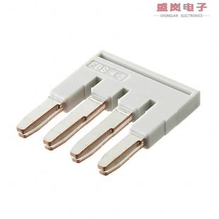 JUMPER TERM PIN 正品 FLAT 3038985 4POS 原装 BLK