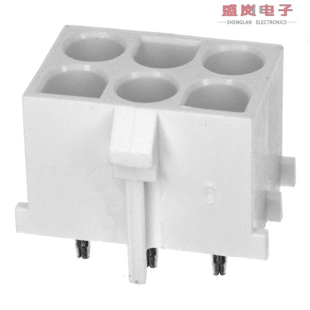 原装正品643424-1[CONN HDR 6POS 0.25 TIN PCB]