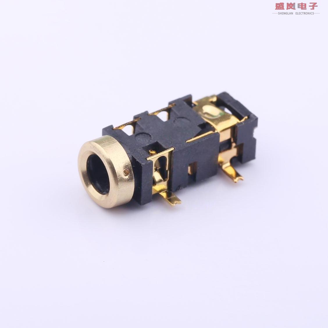 原装正品PJ-327U-SMT[3.5mm耳机座 铜圈镀金 三级]