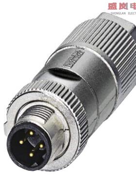 原装正品1411066[CONN PLUG MALE 4POS GOLD IDC]