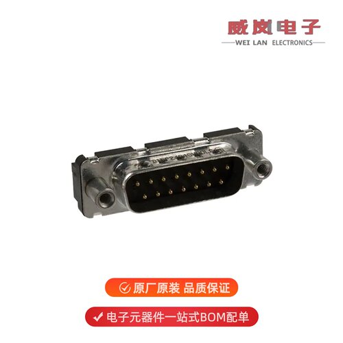 原装D15P24A4GV00LF[CONN D-SUB PLUG 15POS VERT SLDR]