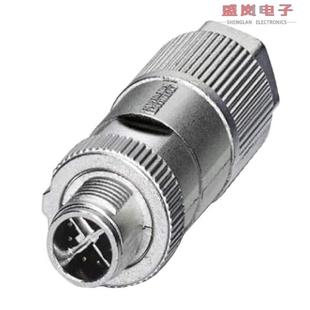 CONN PLUG IDC 正品 GOLD 1411043 8POS 原装 MALE