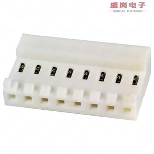 24AWG 643820 RCPT 8POS CONN TIN 原装 IDC 正品