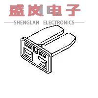 原装正品1-174358-1[CONN PLUG DBL  3POS NATURAL]