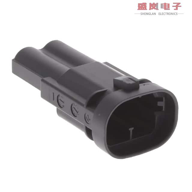 原装正品1544334-1[CONN MALE TAB HSG 0.315 2POS BLK]