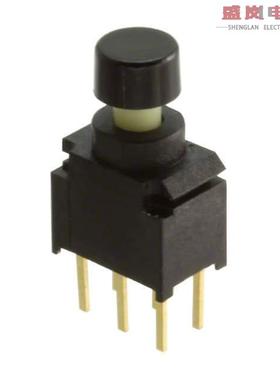 原装正品800UDP8P1A1M2RER1BLK[SWITCH PUSH DPDT 0.4V