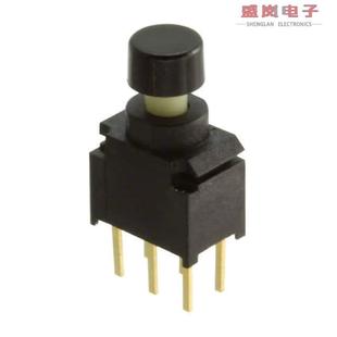 正品 DPDT 800UDP8P1A1M2RER1BLK PUSH 0.4V SWITCH 原装