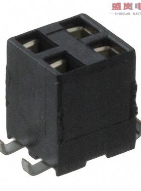 原装正品969973-2[CONN RCPT 4POS 0.1 GOLD SMD]