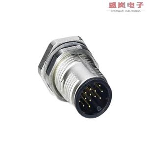 CONN PLUG SOLDER 正品 GOLD 1559974 17POS 原装 MALE