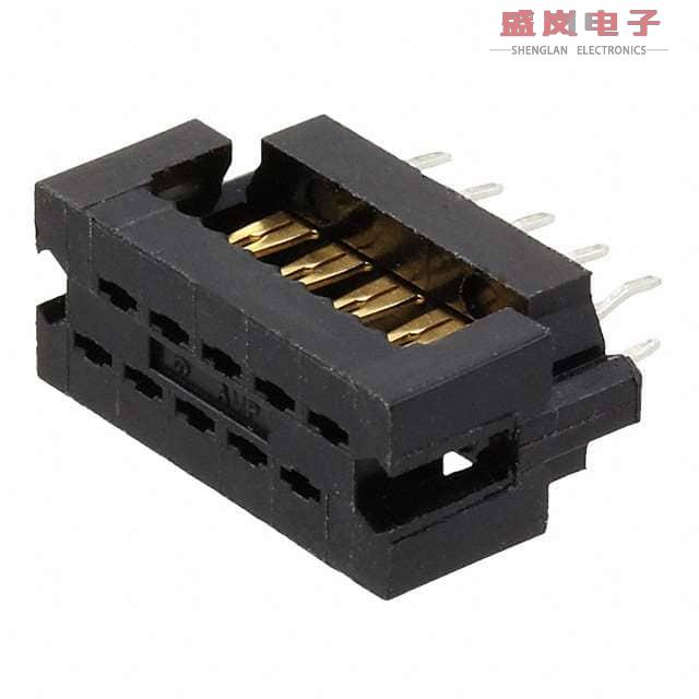 原装正品1-111382-4[CONN DIP HDR IDC 10POS PCB]