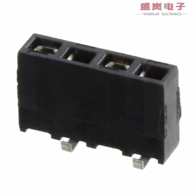 原装正品1241152-4[CONN RCPT 4POS 0.1 GOLD SMD]