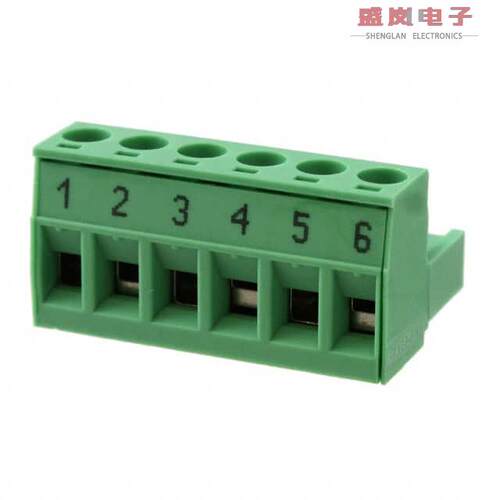 原装正品1758380[TERM B PLUG 6POS STR 5.08MM]