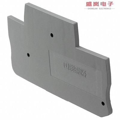 原装正品3211634[CONN TERM BLK END PLATE RAIL GRY]