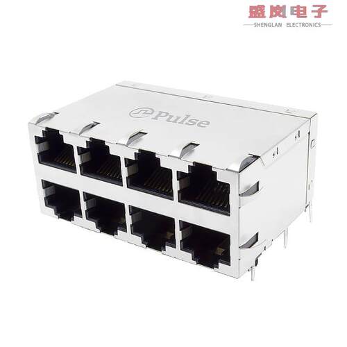 原装正品J0B-0384NL[CONN JACK 8PORT 1000 BASE-T PCB]