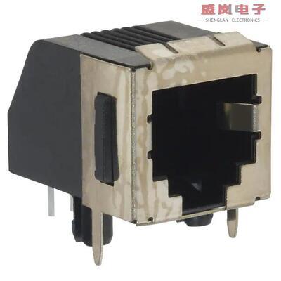 原装正品5555140-1[CONN MOD JACK 6P6C R/A SHIELDED]