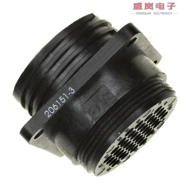 原装正品206151-3[CONN RCPT HSNG MALE 37POS PNL MT]