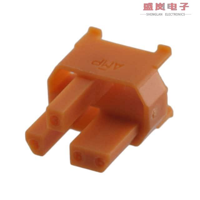 原装正品6-100525-3[CONN CODING KEY MALE ORANGE PCB]