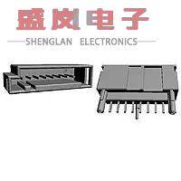 原装正品1-1743386-2[MQS, PCB Mount Header, Vertica