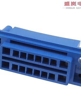 原装正品172059-3[CONN PLUG HSG DRAWER 16POS BLUE]