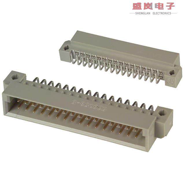 原装正品536053-5[CONN DIN PLUG 32POS PCB RA GOLD]
