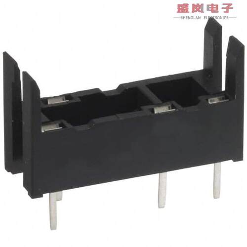 原装正品P6D-04P[RELAY SOCKET 4 POS THROUGH HOLE]