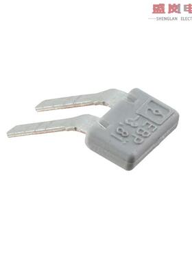 原装正品1733495[JUMPER TERM BLK 2POS FLAT PIN]