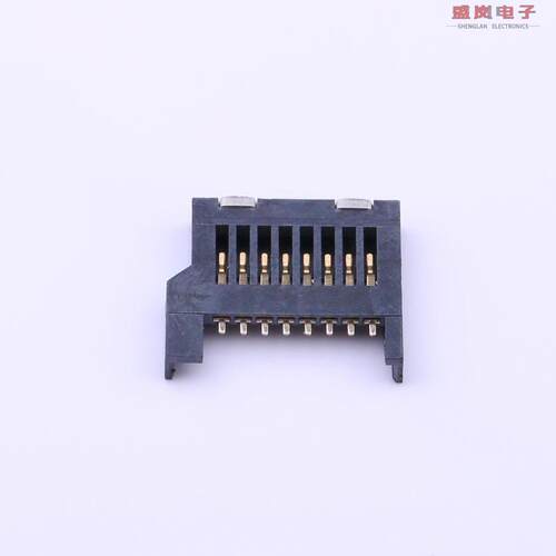 原装正品XKTF-004[拔插式 SD卡(TF卡) 卡座 8P全塑型]