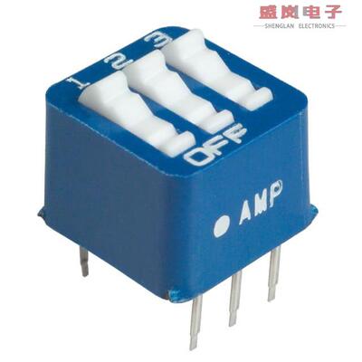 原装正品3-5435640-0[SWITCH ROCKER DIP SPST 60MA 5V]