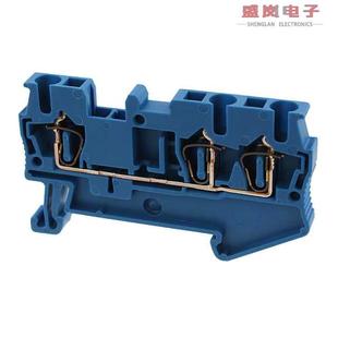 FEED 3031254 28AWG THRU BLK TERM CONN 正品 原装