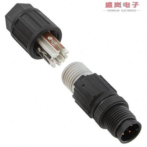 原装正品1641714[CONN PLUG MALE 4POS GOLD IDC]