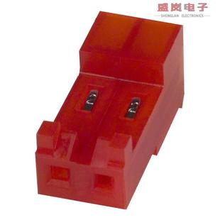 22AWG 643819 RCPT 2POS CONN TIN 原装 IDC 正品