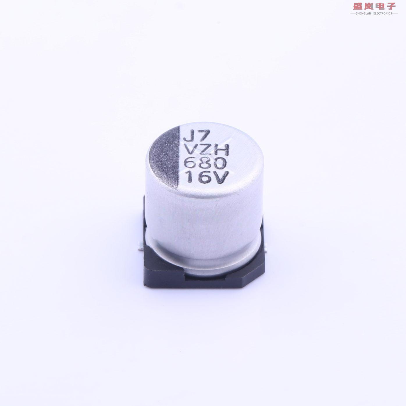 原装正品VZH681M1CTR-1010[贴片铝电解电容 20% 90m 16
