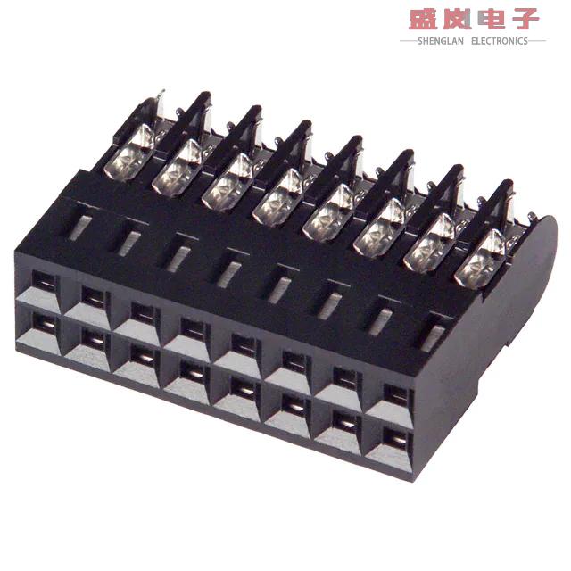 原装正品102398-6[CONN RCPT 16P IDC 22-26AWG GOLD]