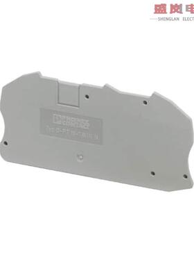 原装正品3208799[CONN TERM BLK END PLATE GRAY]