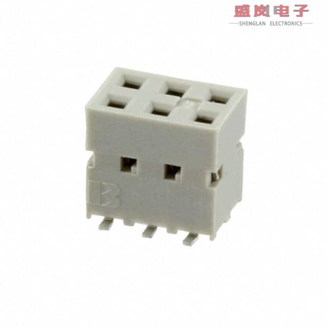 原装正品89898-303ALF[CONN RCPT 6POS 0.1 GOLD SMD]