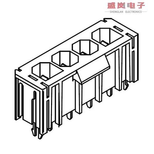 原装正品43160-4304[集管和线壳 Sabre 4Ckt Ver Hdr 0