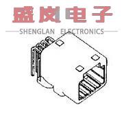 原装正品1-1376350-4[CONN HEADER R/A 8POS 2.2MM]