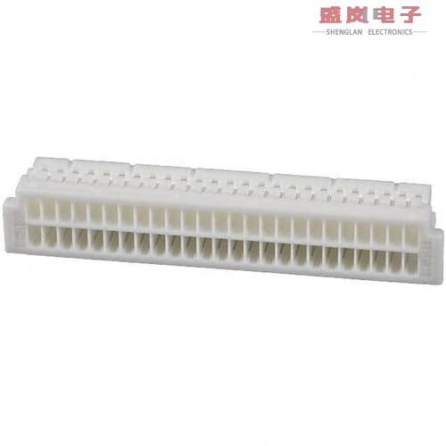原装正品SHDR-50V-S-B[CONN HOUSING SHD 50POS 1MM WHITE]