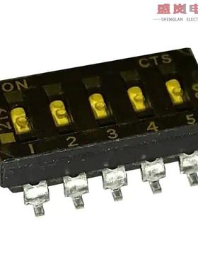 原装正品219-5LPSTR[SWITCH SLIDE DIP SPST 100MA 20V]