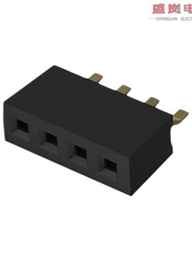 原装正品BC075-04-A-L-A[4POS 1.0MM PITCH SOCKET, SI
