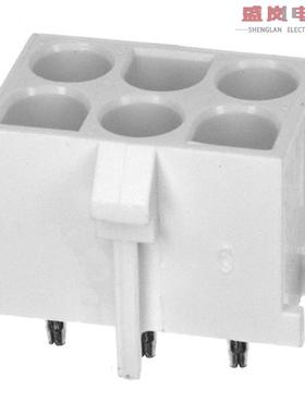 原装正品643424-1[CONN HDR 6POS 0.25 TIN PCB]