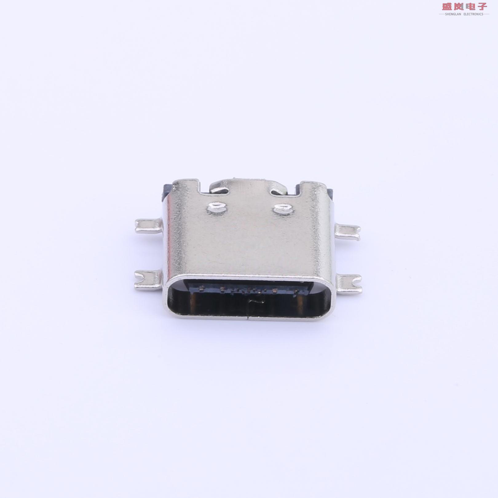 原装正品TYPE-C 16P QTGM027[Type-C 母座 卧