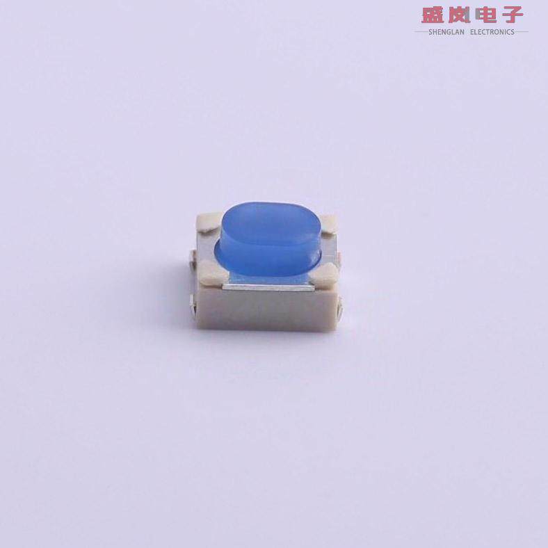 原装正品TS-1145-C-B[3.2x4.2x2.5翘脚260gf 蓝色硅胶按钮]