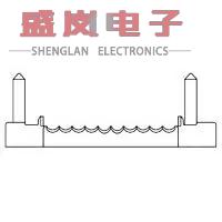 原装正品749108-8[CONN TERM COVER 100POS .050]