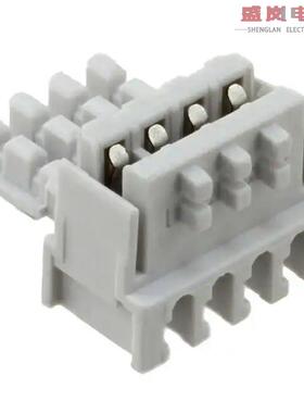 原装正品284865-4[CONN RCPT 4POS IDC 22-24AWG TIN]
