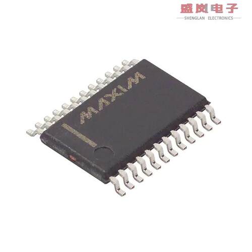 原装正品MAX7312AUG+[IC I/O EXPANDER I2C 16B 24TSSOP]